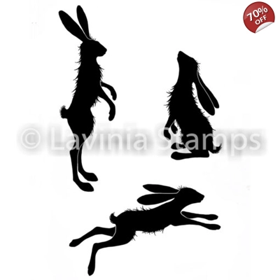 Whimsical Hares LAV482