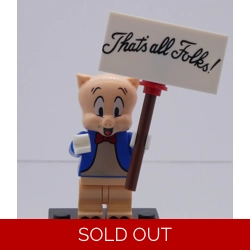 B . Porky pig mini figure B . Porky pig mini figure