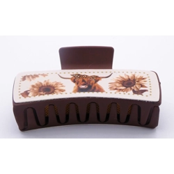 Highland Cow Hair clip