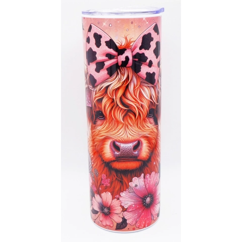 Highland Cow Flask