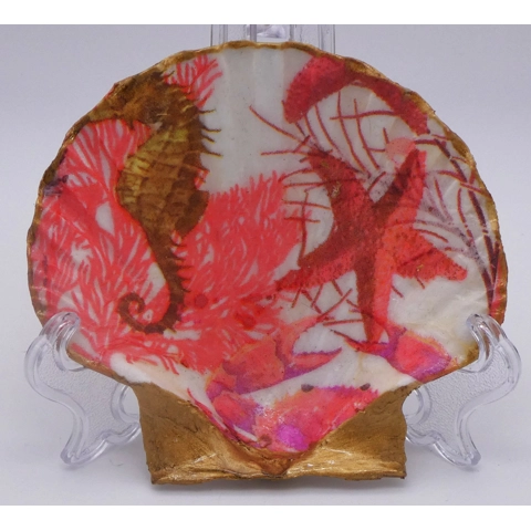 Hand Decorated Shell
