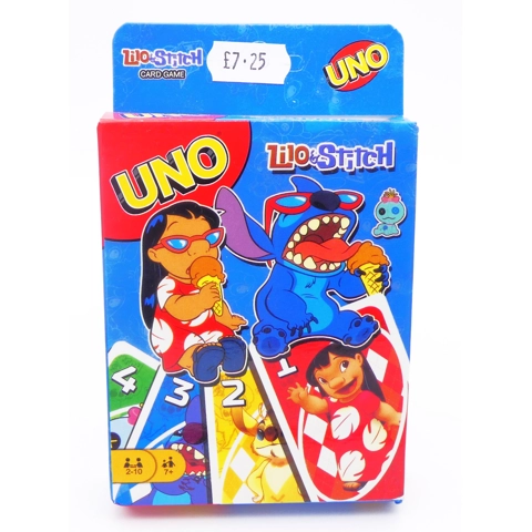 Stitch Uno game