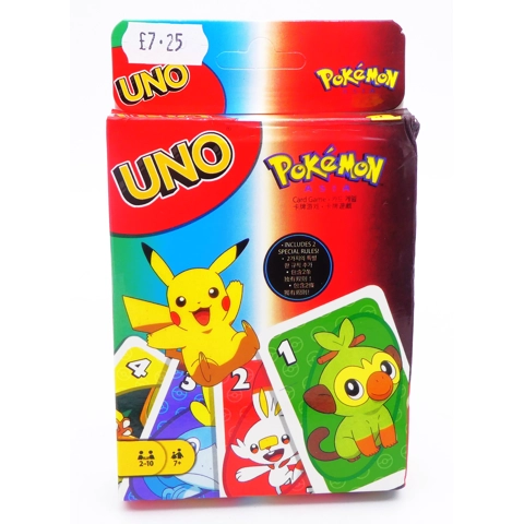 Pokemon Uno game