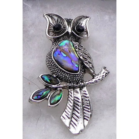 Owl Brooch