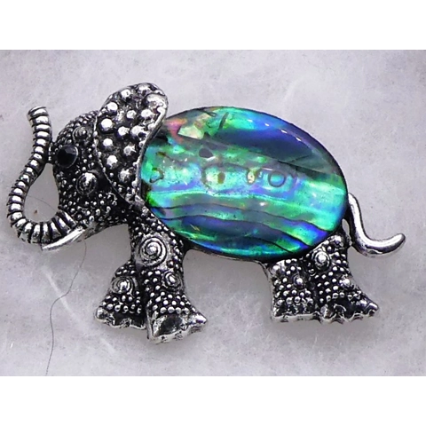 Elephant Brooch