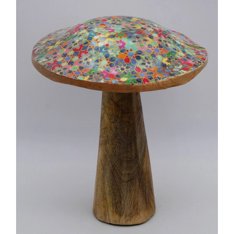 Handmade wooden Mushroom