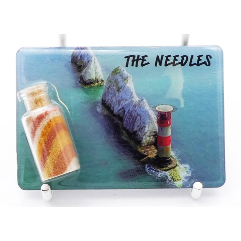 Coloured sand fridge Magnet