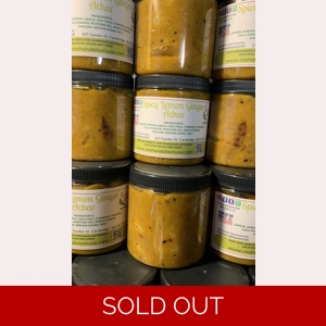 Spicy Lemon Ginger Achar (8 oz) Spicy Lemon Ginger Achar (8 oz)