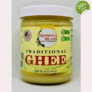 Traditional Ghee (16 oz) Limited Time Offer Traditional Ghee (16 oz) Limited Time Offer