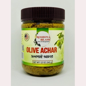 Jolpai (Green Olive) Achar (12 oz) New