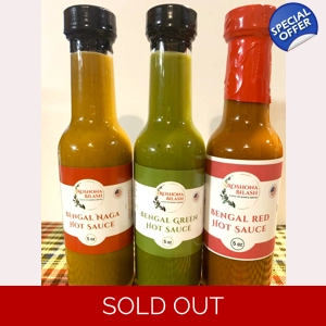 Bengal Hot Sauce Variety Packs (3)