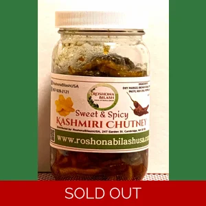 Sweet & Spicy Kashmiri Mango Chutney 8oz