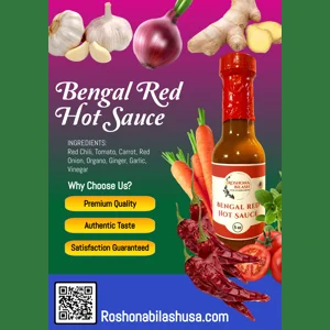 Bengal Red Hot Sauce 5oz