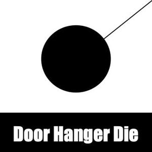 Die-cut Door Hanger Hole & Slit