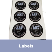 Pre-Die-Cut Printed labels