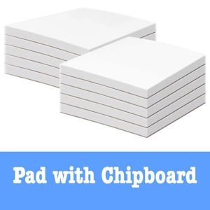Glue Padding for Note Pads with Chipboard