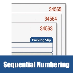 Sequential Numbering