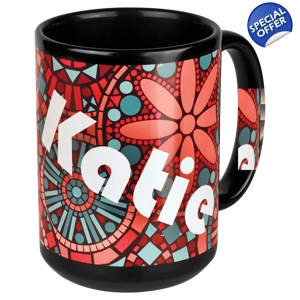 11oz or 15oz White Ceramic Mug w/Imprint