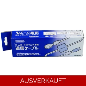 Link Kabel für Game Boy Advance AGB‑005 – neu in Originalverpackung (Dead Stock)