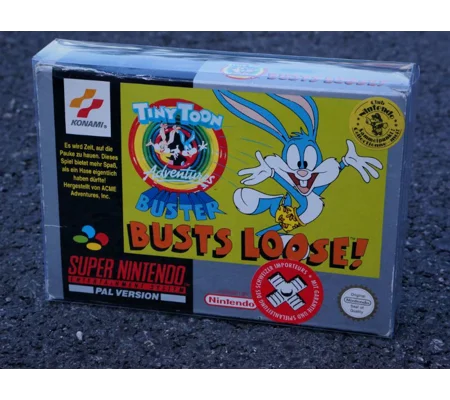 Tiny Toon Adventures Buster Busts Loose (OVP)