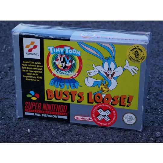 Tiny Toon Adventures Buster Busts Loose (OVP)