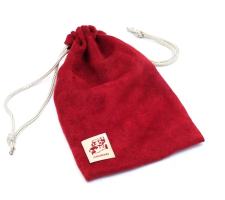 Club Nintendo 3DS Reversible Drawstring Pouch Official Mario kinahaku Red Limited Edition. 8”x5”