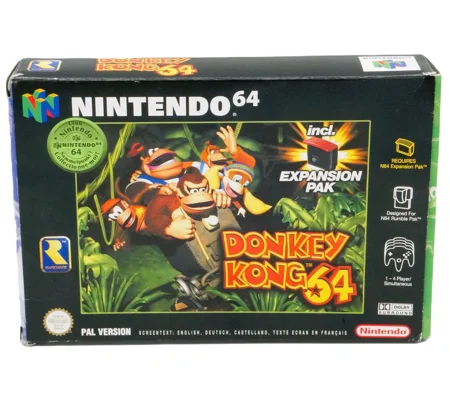 Donkey Kong 64 OVP - ohne Expansion Pak