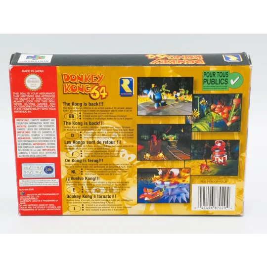 Donkey Kong 64 OVP - ohne Expansion Pak