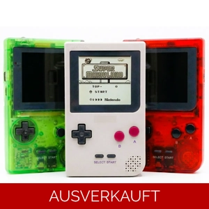 Game Boy Pocket Backlight in verschiedenen Farben