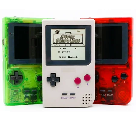 Game Boy Pocket Backlight in verschiedenen Farben
