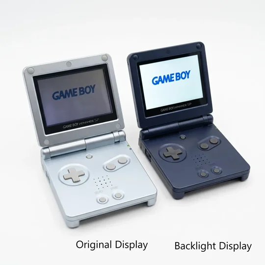 GBA SP Backlight Umbau | Display & Gehäuse-Upgrade