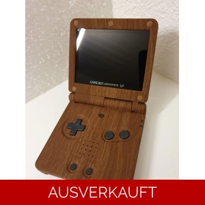 GBA SP IPS Wood