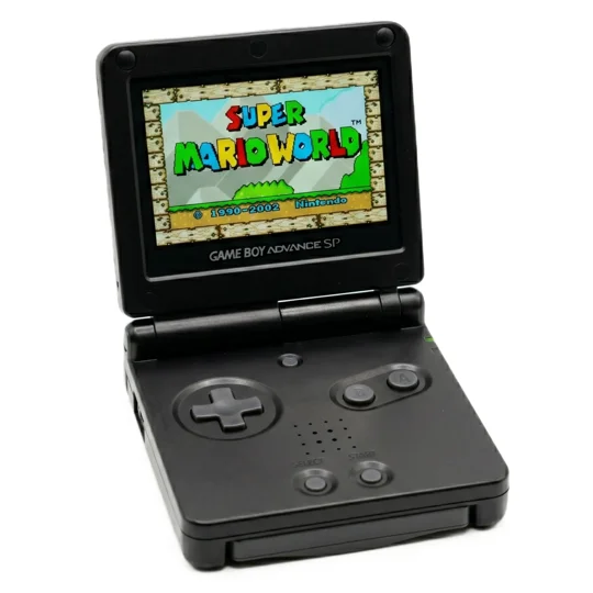 Game Boy Advance SP Backlight in verschiedenen Farben