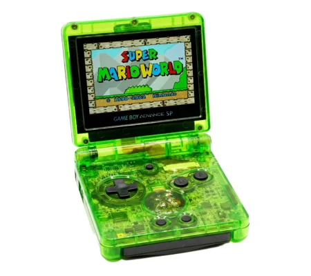 Game Boy Advance SP Backlight in verschiedenen Farben