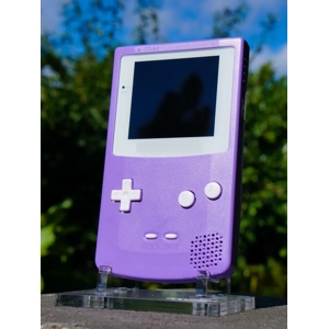 Gameboy Color mit Backlight in Violett