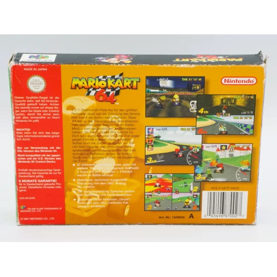 Mario Kart 64 OVP