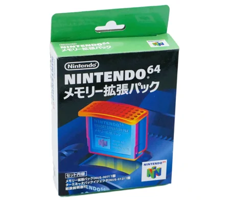 N64 Expansion Pak im Originalkarton inkl. Removal Tool