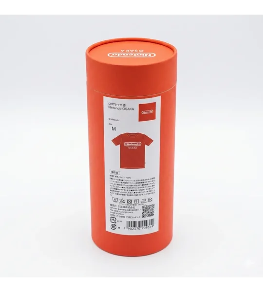 Nintendo Store Osaka T-Shirt (Rot, OVP Zylinder)