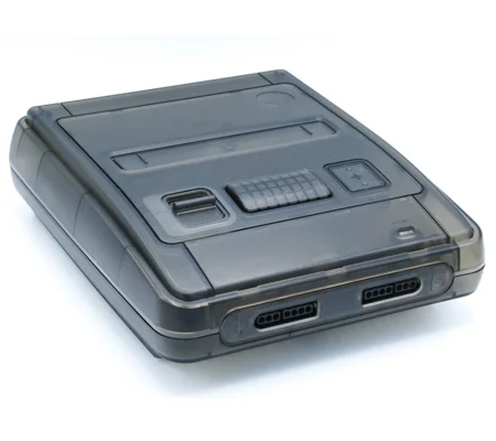 Region Free SNES Custom Black Super Famicom