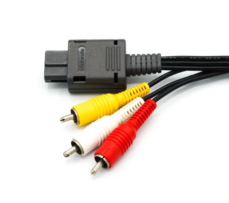 Audio Video Kabel Nintendo Original für SNES, N64, Gamecube