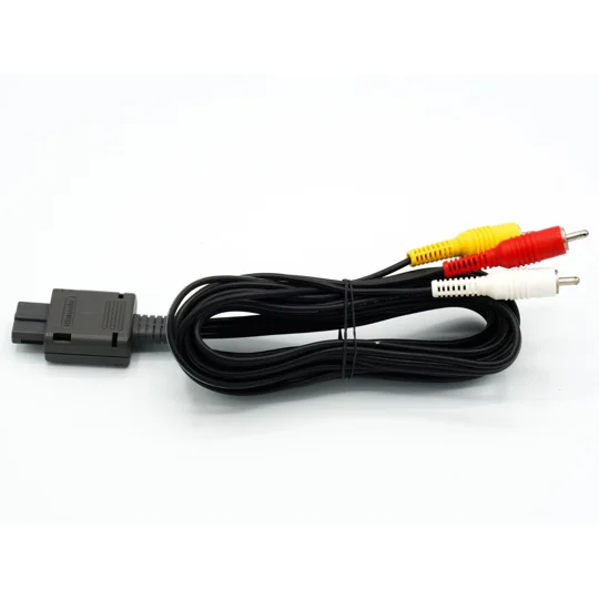 Audio Video Kabel Nintendo Original für SNES, N64, Gamecube