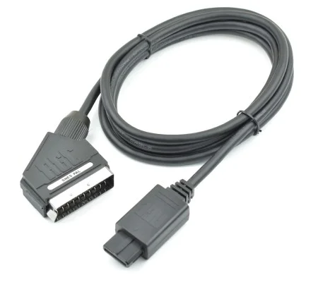 SCART RGB Kabel für Super Nintendo, GameCube & N64 von RetroGamingCables für beste Videoqualität