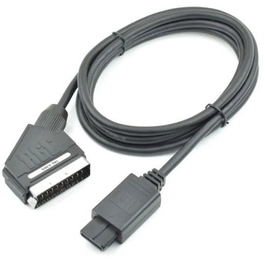 SCART RGB Kabel für Super Nintendo, GameCube & N64 von RetroGamingCables für beste Videoqualität
