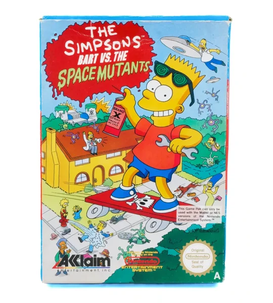 The Simpsons: Bart vs. the Space Mutants OVP (PAL-A)
