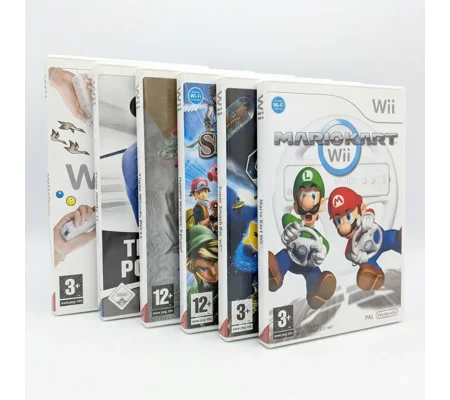 Wii Game Set (Mario Galaxy, Mario Kart, Zelda, Smash Bros etc.)