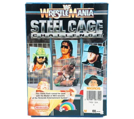 WWF WrestleMania: Steel Cage Challenge in Originalverpackung OVP