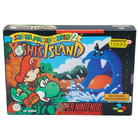 Yoshi's Island - Super Mario World 2 (OVP) Neuwertig