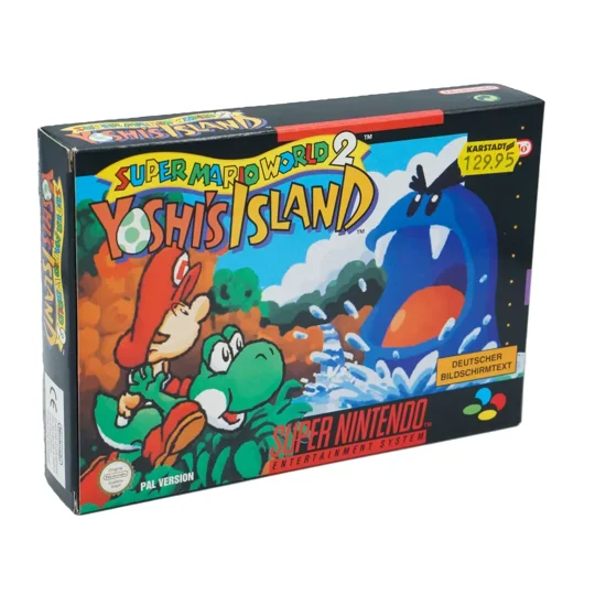 Yoshi's Island - Super Mario World 2 (OVP) Neuwertig