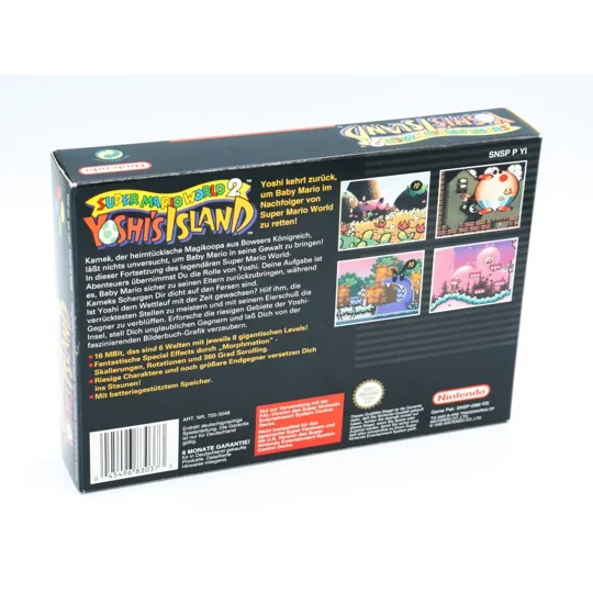 Yoshi's Island - Super Mario World 2 (OVP) Neuwertig