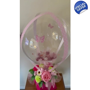 SOAP FLOWER balloon handmade